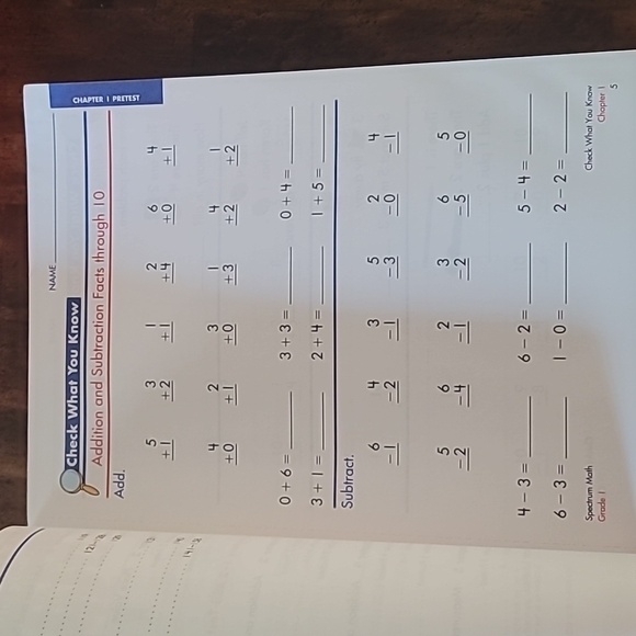 Book Spectrum Math 1 grade - Picture 5 of 16